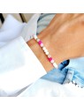 Bransoletka handmade z kamieni naturalnych jadeit