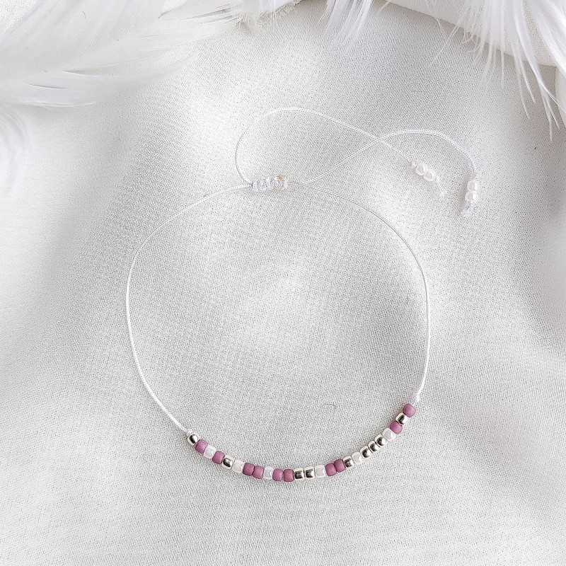 Personalizowana Bransoletka na Sznurku z Koralikami Personalizowana Bransoletka na Sznurku z Koralikami
