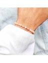 Bransoletka z kamieni naturalnych Jadeit Opal i Agat
