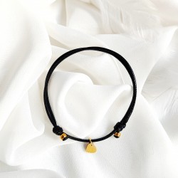 Bransoletka z Serduszkiem na sznurku