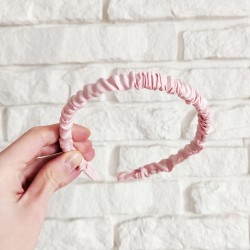 Opaska do włosów róż