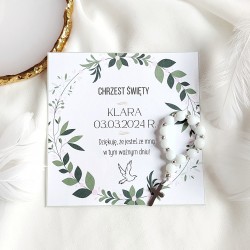 pamiątka upominek dla Gości Chrzest Święty