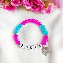 Bransoletka z imieniem dziecka