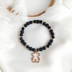 Bransoletka elastyczna z Misiem