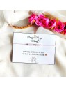 Bransoletka Team Bride Wieczór Panieński z perełką i różowymi kryształkami Bransoletka Team Bride Wieczór Panieński z perełką i różowymi kryształkami