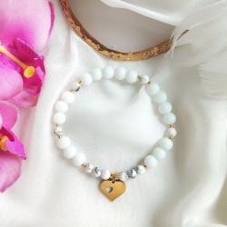 Bransoletka Serce złote z...