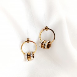 Kolczyk Kółka złote