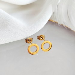 Kolczyki złote kółka