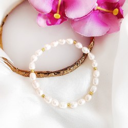 Bransoletka z Pereł naturalnych