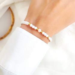 Bransoletka Ślubna z Perłą...