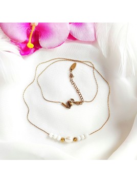 Naszyjnik złoty łańcuszek z...