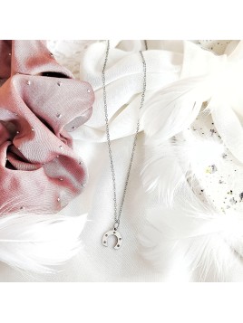 Łańcuszek z podkową srebrny