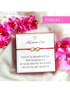 Bransoletka w pudełku na prezent