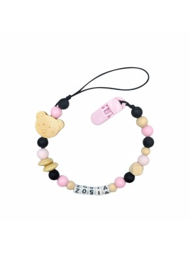 Personalizowana zawieszka do smoczka z imieniem dziecka