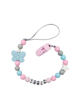 Personalizowana zawieszka do smoczka z imieniem dziecka