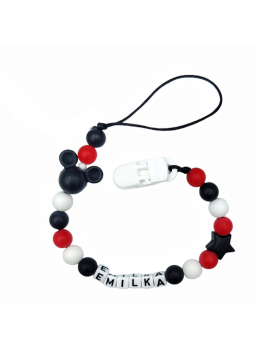 Personalizowana zawieszka do smoczka z imieniem dziecka