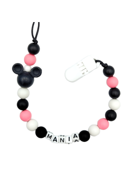 Zawieszka do smoczka z imieniem dziecka lekka