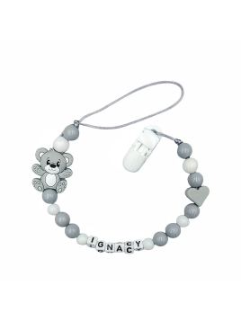 Personalizowana zawieszka do smoczka z imieniem dziecka