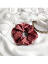 frotka typu scrunchie w kolorze rudym