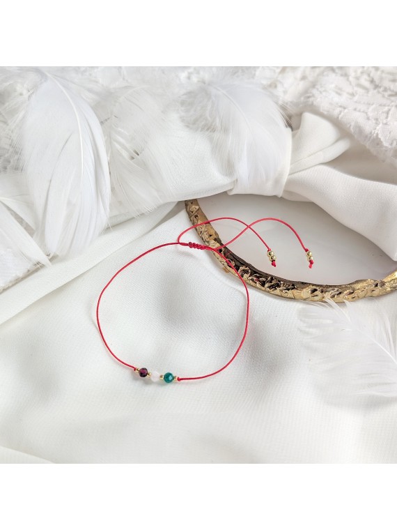 bransoletka z kamieni naturalnych amulet miłości
