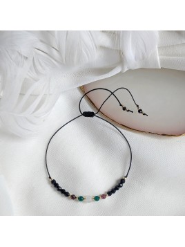 Bransoletka ochronna Amulet Miłości z kamieniami naturalnymi