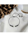 bransoletka amulet z kamieni naturalnych turmalin onyks kryształ górski