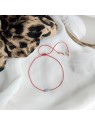 Bransoletka szczęścia Akwamaryn amulet ochronny Odwaga i Spokój