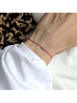 Bransoletka Agat niebieski...