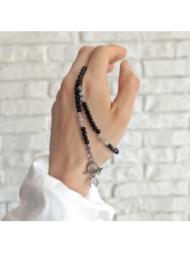 Naszyjnik lunula z...