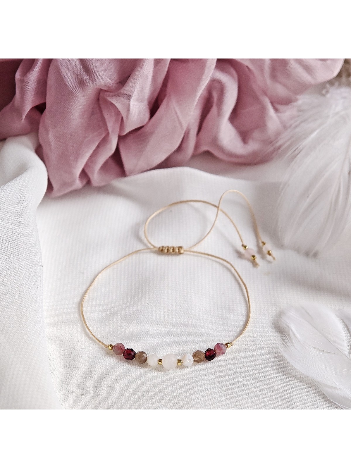 bransoletka energetyczna z kamieniami naturalnymi