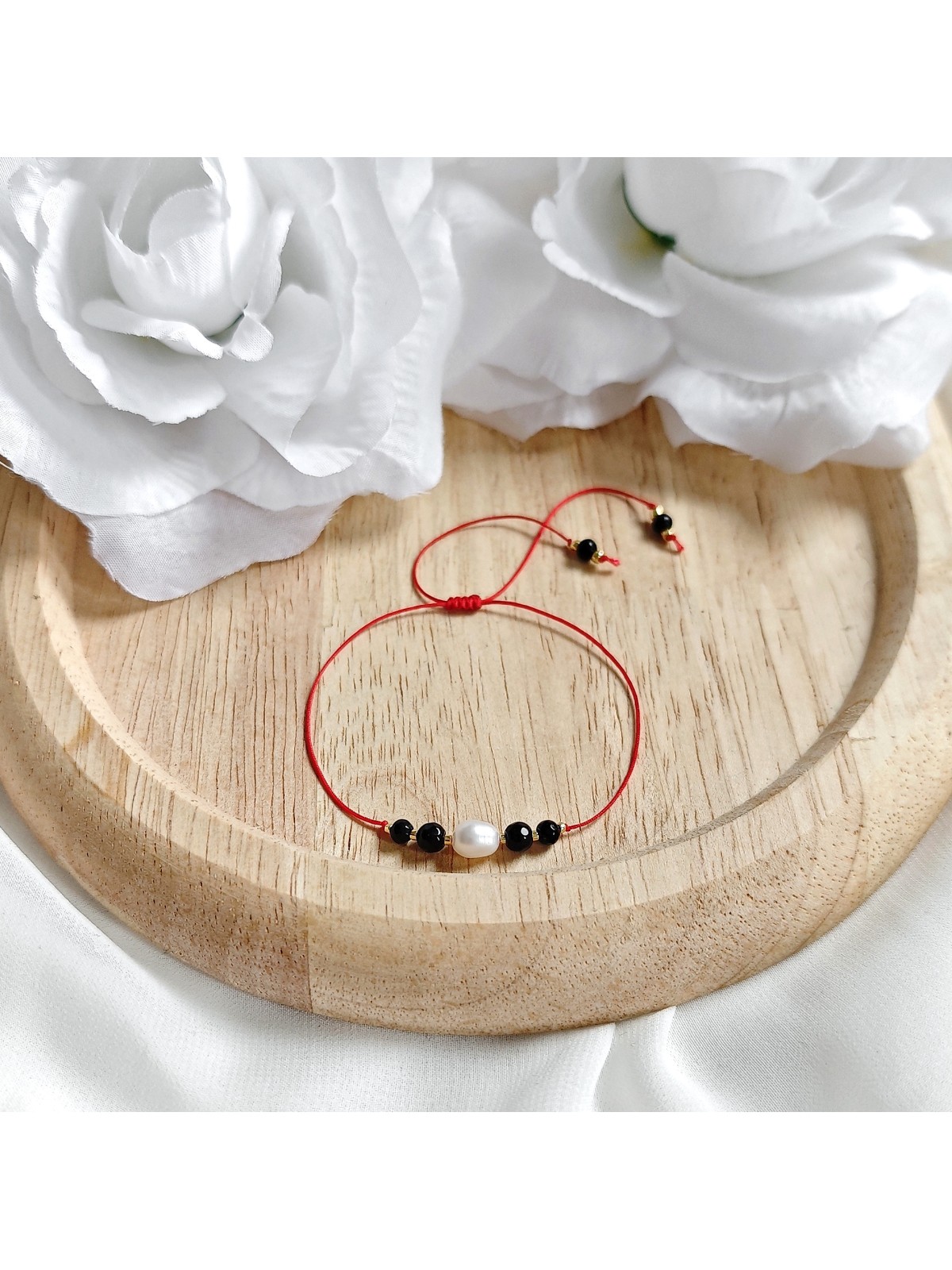 bransoletka szczęścia z kamieni naturalnych