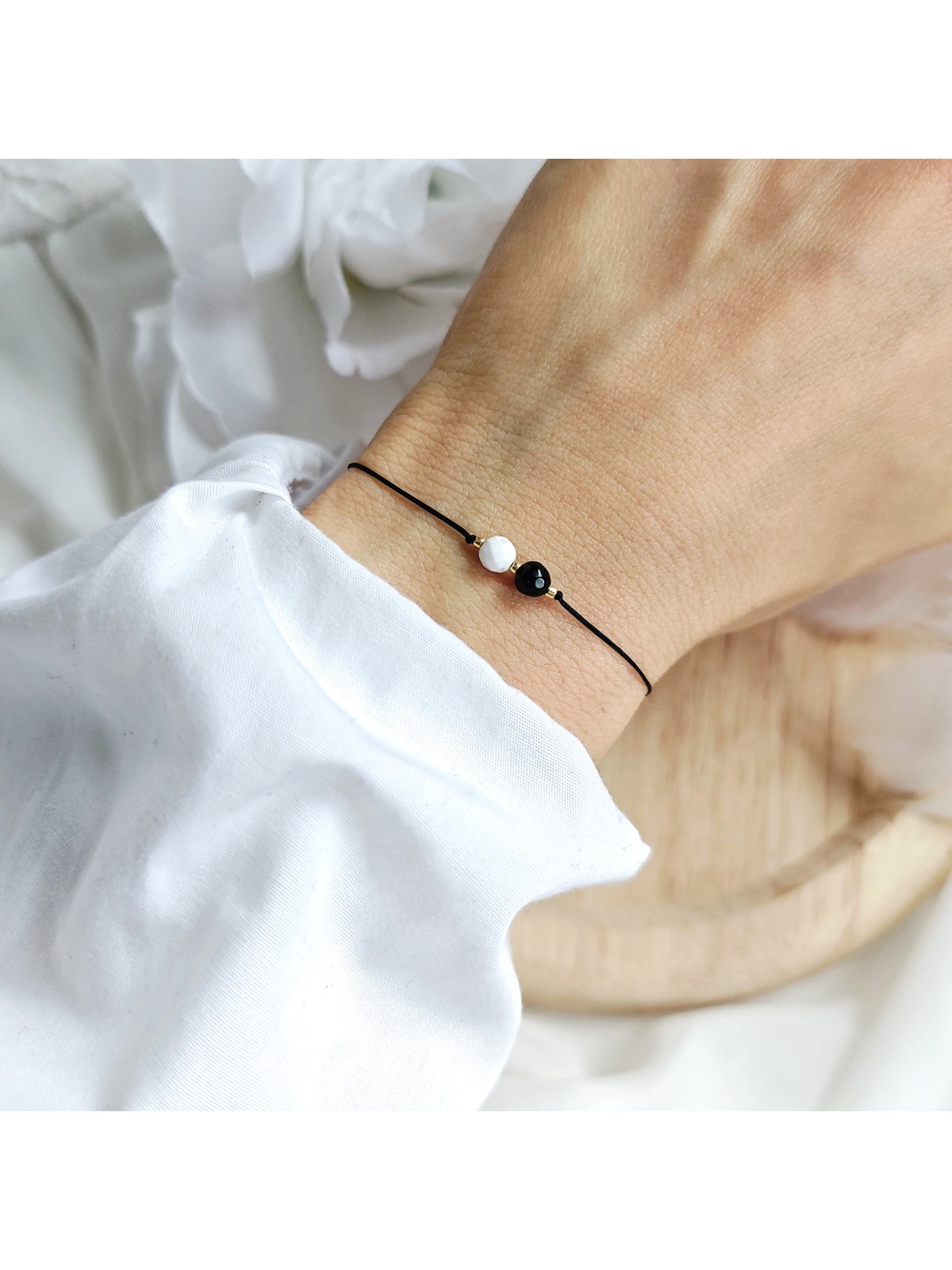 Bransoletka amulet jing jang