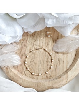 Bransoletka z masy perłowej