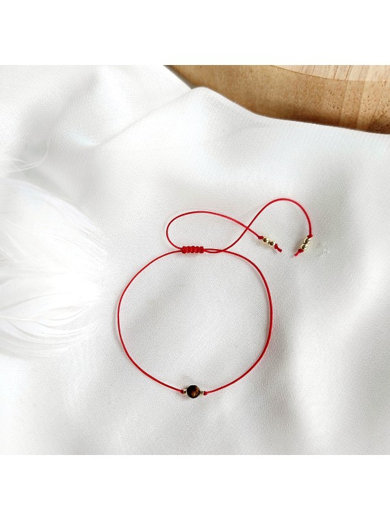 Bransoletka szczęścia z Tygrysim Okiem