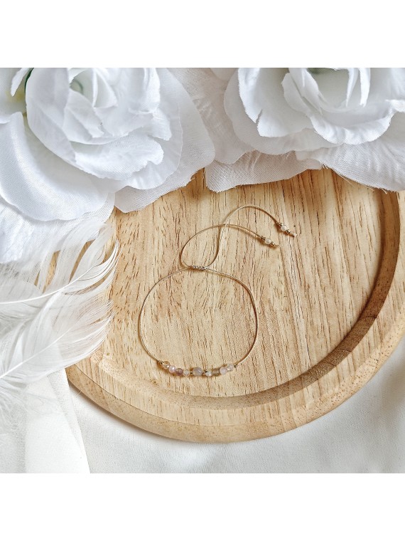 Bransoletka zdrowia z kamieniami naturalnymi