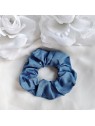 Gumka Frotka Scrunchies niebieska Jeans