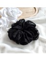 Frotka do włosów czarna scrunchie