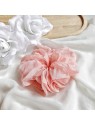 Frotka do włosów różowa scrunchie
