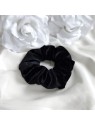 Gumka do włosów scrunchies welurowa czarna