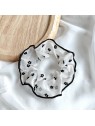 Gumka frotka scrunchie w kropki