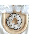 Frotka do włosów scrunchie w Kropki