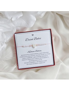 Bransoletka na dzień Babci z Kamieni Naturalnych