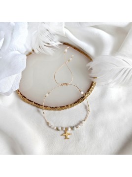 Bransoletka z kamieni naturalnych amulet w Podróży