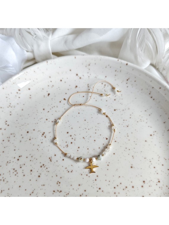 Bransoletka z kamieni naturalnych  amulet ochronny dla osób podróżujących