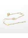 Złota bransoletka z zawieszkami charms Złota bransoletka z zawieszkami charms