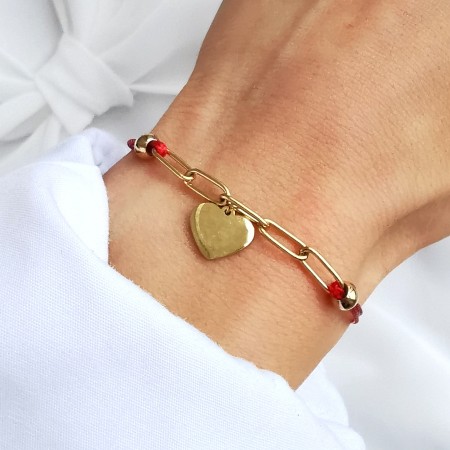 Bransoletka na czerwonym...