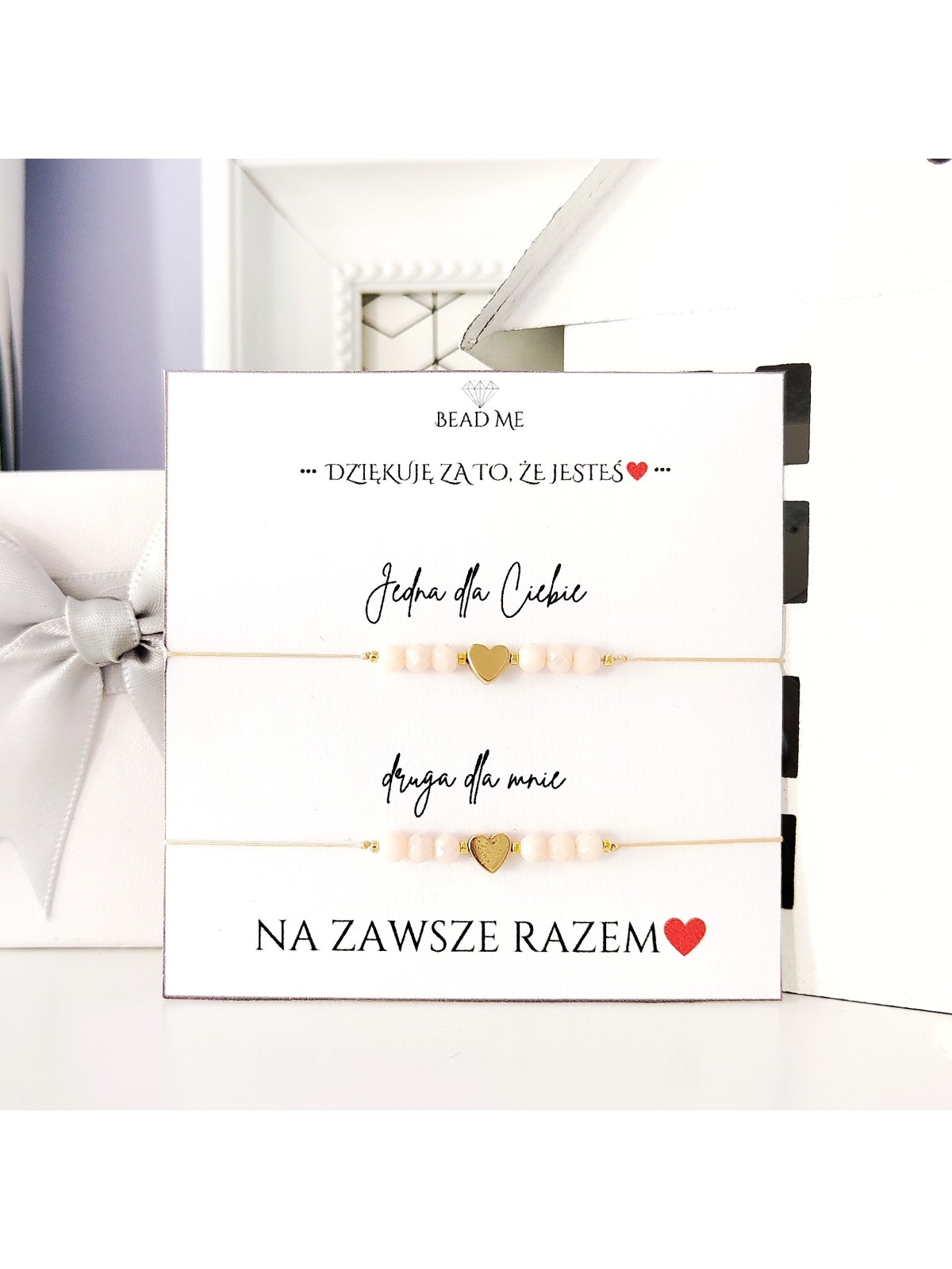 Bransoletki dla Mamy i Córki lub dla Przyjaciółek zestaw