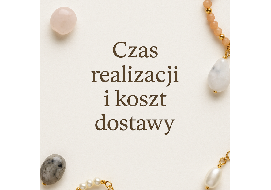 Czas realizacji i koszt dostawy